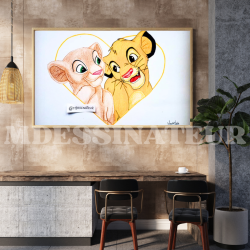 Nala & Simba (Le Roi Lion / Disney)
