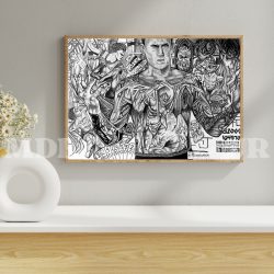Portrait de Michael Scofield (Prison Break) – Format A3