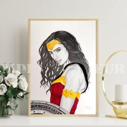 Portrait de Wonder Woman (DC Comics)