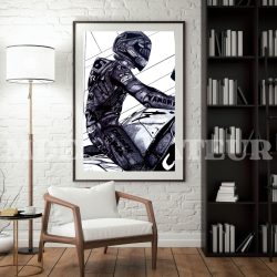 Portrait Valentino Rossi 46