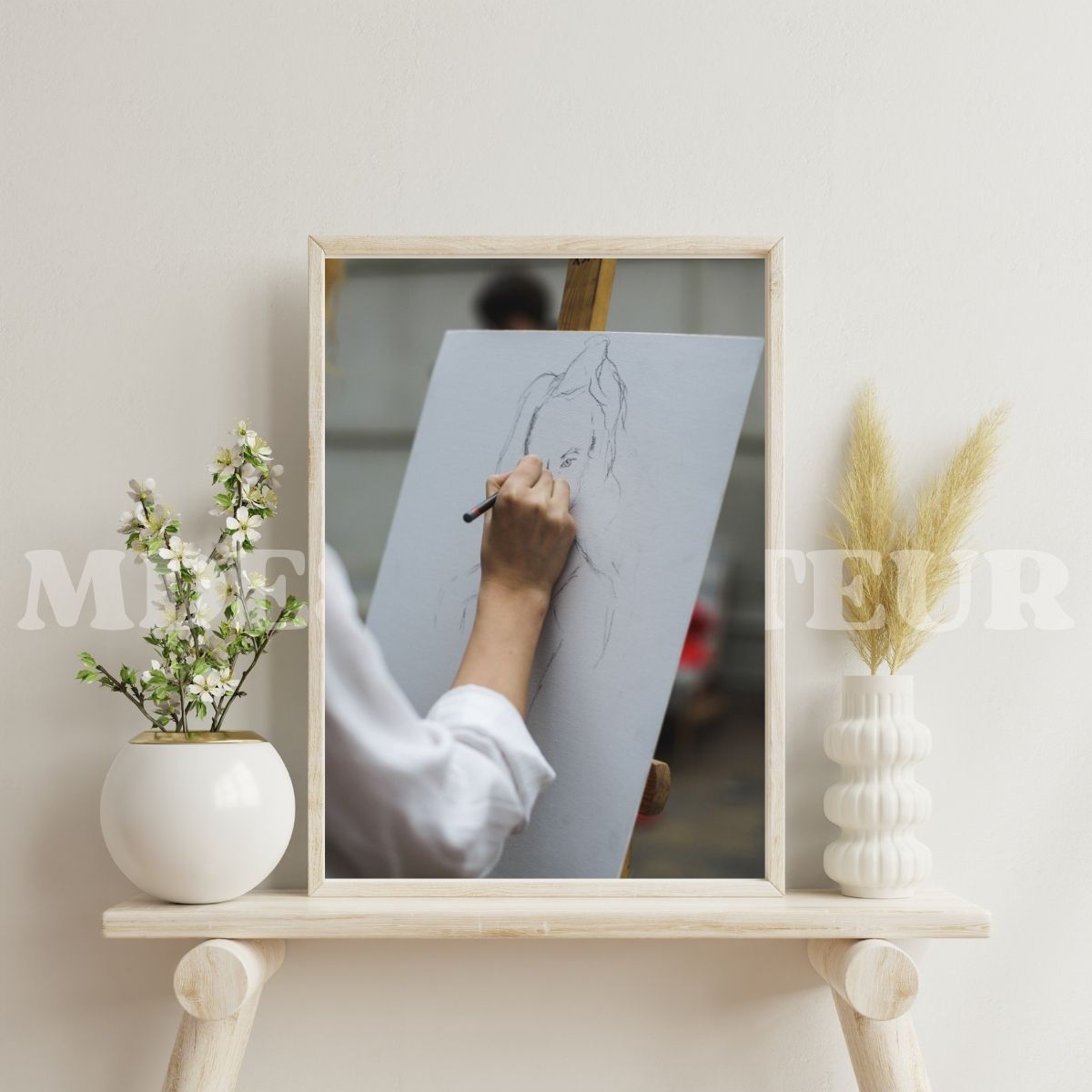 portrait sur commande d'après photo