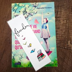 Marque-page Freedom fait main