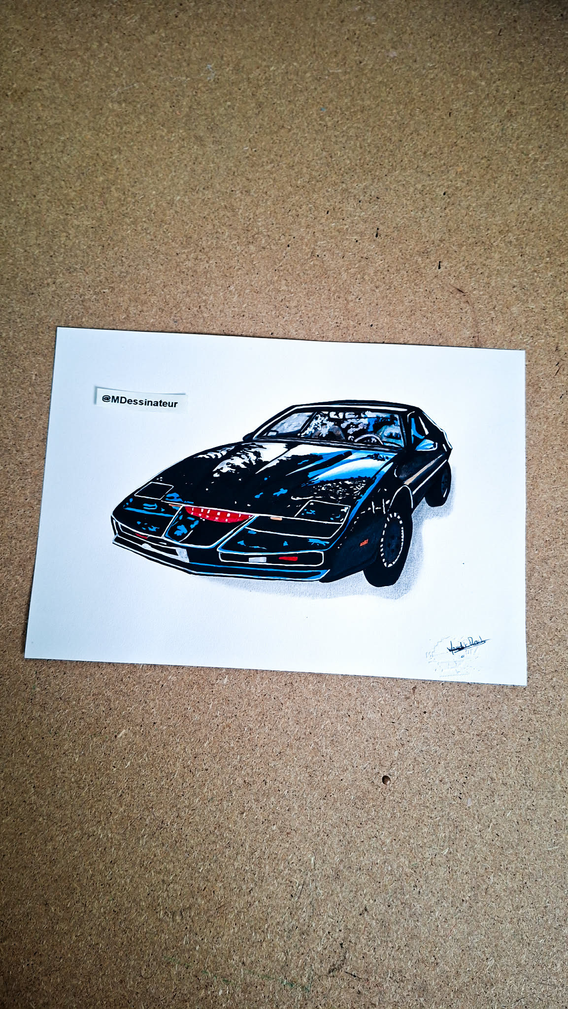 Voiture K2000 KITT