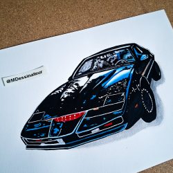 Voiture K2000 KITT