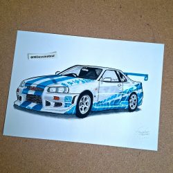 Voiture Nissan Skyline Fast and Furious