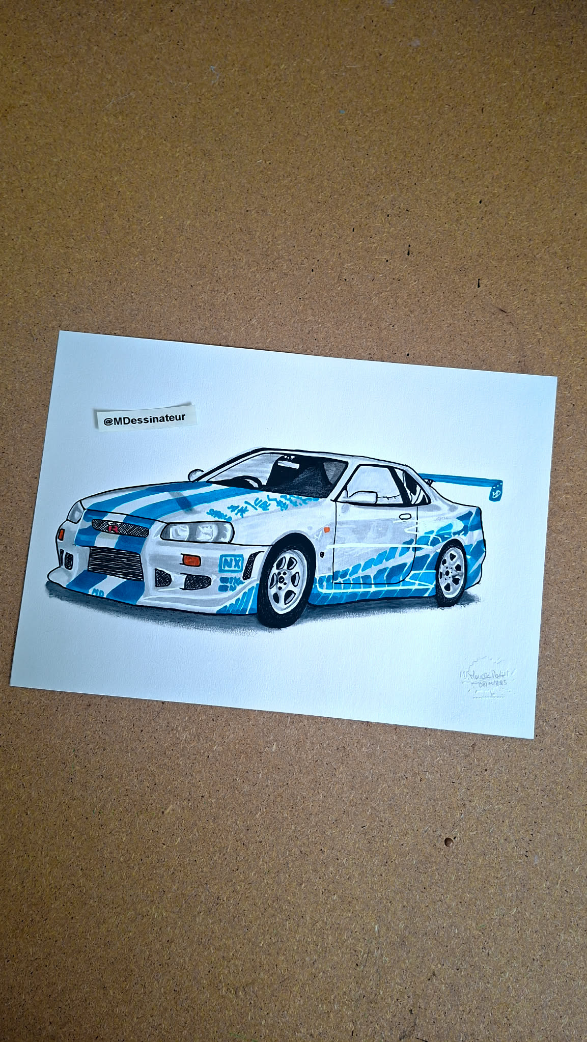 Voiture Nissan Skyline Fast and Furious
