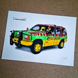 Voiture 4×4 Jurassic Park