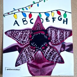 Dessin Demogorgon Stranger Things