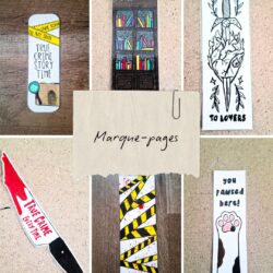Pack 6 marque-pages