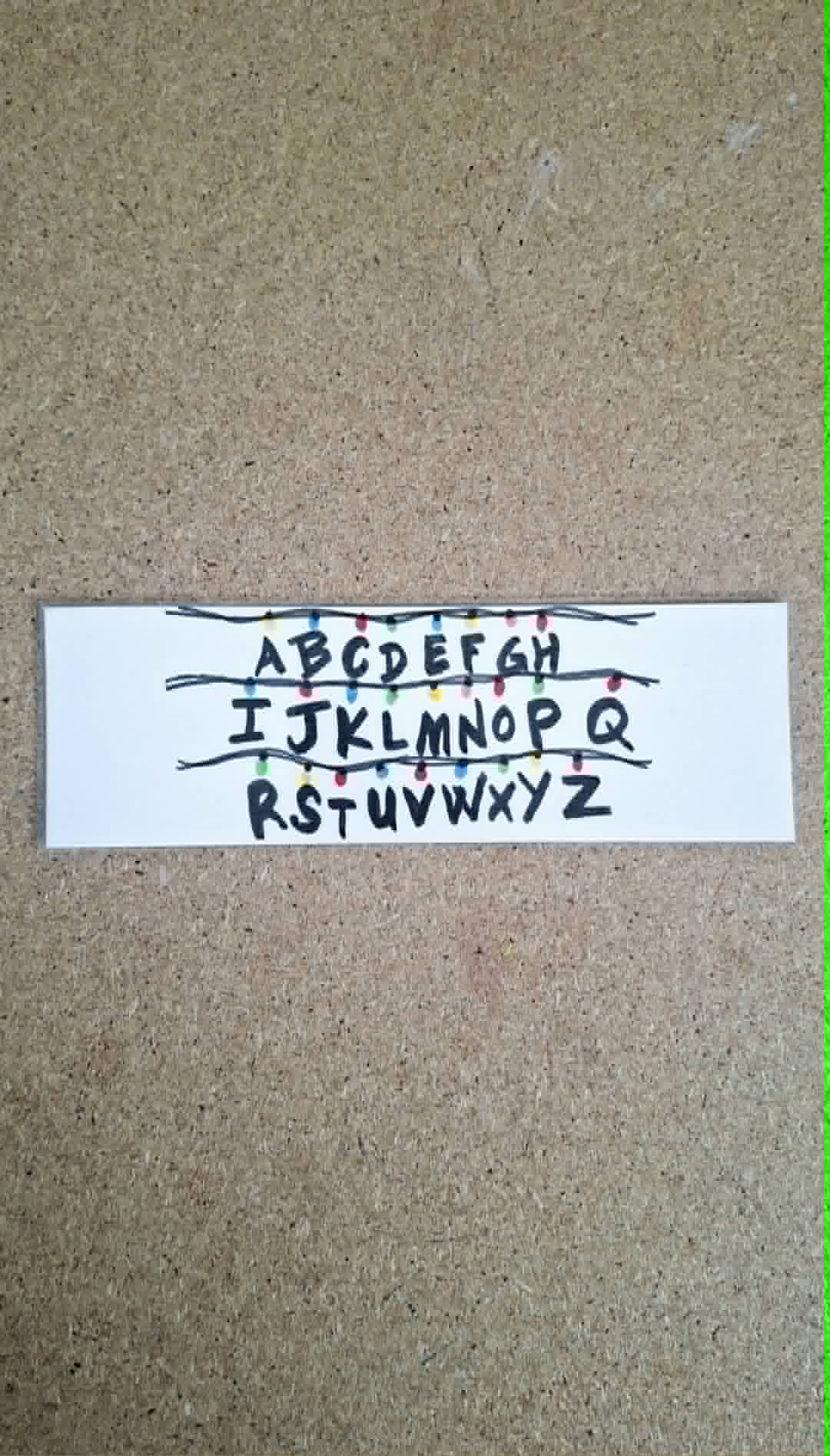 Marque page Stranger Things