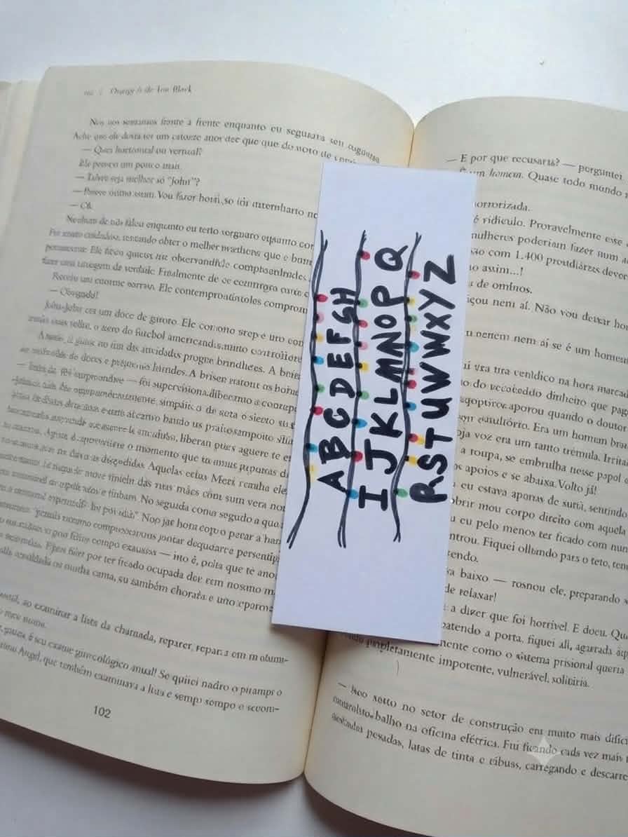 Marque page Stranger Things